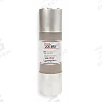 BUSSMANN Medium Voltage Fuse: JCK Series, R-Rated, 2.54 kV AC, 200 A, Time-Delay, Indicating (MPN JCK-9R). Key specifications — Series: JCK; Brand: BUSSMANN.