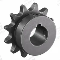 TSUBAKI Single Strand Sprocket: 41, For 1/2 in Chain Pitch, 3/4 in Bore Dia, 12 Teeth, Steel (MPN 41B12F-3/4). Key specifications — Brand: TSUBAKI.