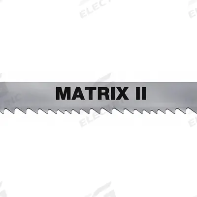 MORSE Band Saw Blade: Bi-Metal, Matrix II, Aluminum/Carbon Steel/Structural Steel - General Purpose Metal Cutting Blades