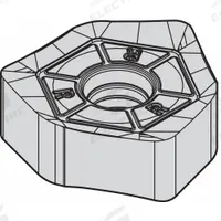 WIDIA Hexagon Milling Insert: XNGJ535ANSNGD3W, XNGJ0905ANSNGD3W (MPN 5622622)