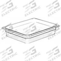 CAMBRO Food Pan: Half Size, Rectangular, 4.1 qt Capacity, NSF Certified, 12 3/4 in Overall Lg (MPN CA22CW135). Key specifications — Brand: CAMBRO; Dishwasher Safe: Yes; NSF Certified: Yes; Product Type: Food Pan; Manufacturer Part Number: CA22CW135.