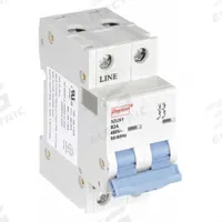 DAYTON IEC Supplementary Protector: 2 A Amps, 7.5kA at 480V AC, Screw Clamp, NDB2-63, 480V AC, B (MPN 5ZUX1). Key specifications — Terminal Connection: Screw Clamp; AC Voltage Rating: 480V AC; Curve Type: B; DC Voltage Rating: Not Rated; Max. AIR Rating: 7.5kA at 480V AC; Series: NDB2-63; Brand: DAYTON.
