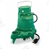 ZOELLER Submersible Sump Pump: 1/3 hp, 230V AC, Single Phase, 34 gpm Flow Rate @ 10' of Head, Vortex (MPN 57-0004). Key specifications — Impeller Material: Cast Iron; Rated Voltage: 230V AC; Brand: ZOELLER; Switch: Not Included.