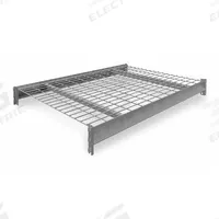 TENNSCO Shelf: 48 in x 36 in, 14 ga Beams, 5 AWG Decking, Galvanized Wire, 4,150 lb Load Capacity (MPN 6940). Key specifications — Decking Material: Galvanized Wire; Frame Finish: Powder Coated; Frame Material: Steel; Color: Gray; Includes: (2) Beams, (2) Crossbars; Brand: TENNSCO.