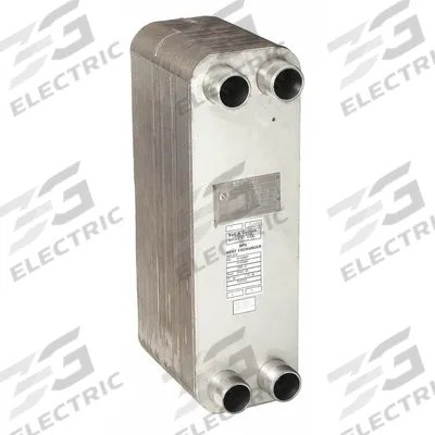BELL & GOSSETT Heat Exchanger: 5,900,000 BtuH Water / 509,000 BtuH Oil, 225 gpm, 82.91 sq ft - Brazed Plate Heat Exchangers