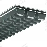 DAYTON Banded V-Belt: 3/BX93, 3 Ribs, 96 in Outside Lg, 1 63/64 in Top Wd, 96 in Nominal Lg (MPN 816XY2)
