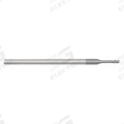 APPROVED VENDOR Corner Chamfer End Mill: Carbide, AlTiN Coated, 3 Flute, 1/16" Mill Dia - Reduced-Neck Fast-Cutting Carbide Corner-Chamfer End Mills for Steel & Cast Iron