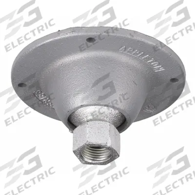 APPLETON ELECTRIC Flexible Fixture Hanger: Cast Iron, JB, Outlet Boxes, 1 Gangs - Iron Weatherproof Electrical Box Covers