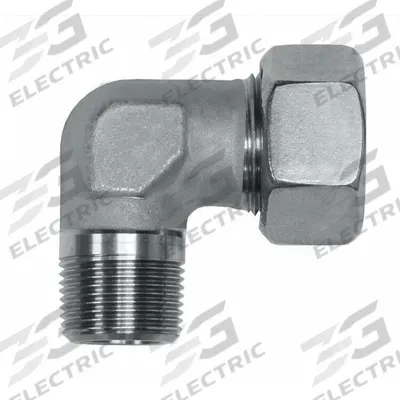 BRENNAN INDUSTRIES Compression Elbow: 12 mm OD x 6 mm OD x 3/8 in Pipe size - Metric Flareless Bite Type Stainless Steel Compressin Fittings