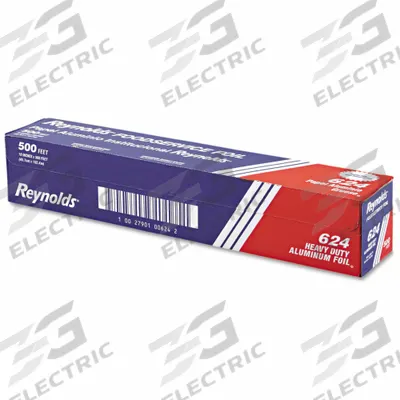 REYNOLDS Aluminum Foil Roll: Heavy-Wt, 500 ft Roll Lg, No Fold - Aluminum Foil Rolls