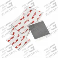 3M Conductive Electrical Tape: Square, 3/4 in x 3/4 in, 2.6 mil Thick, 600 V Volt Rating, Acrylic (MPN 1181)
