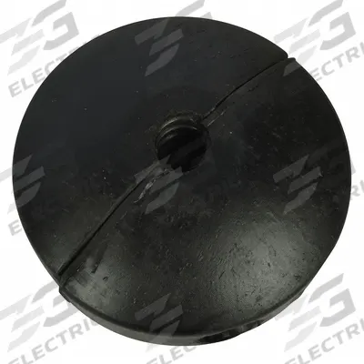 SPEEDAIRE Bumper Stop: Rubber, For 3/8 in Hose Dia, 3 7/8 in Hose Stop Overall Outside Dia. - Hose Reel Bumper Stops
