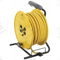 APPROVED VENDOR Extension Cord Reel: 100 ft Cord Lg, 12 AWG, 5-20R Retractable End, SO, 10 A Current (MPN 22M975). Key specifications — Feeder Cord Ending NEMA Configuration: 5-15P; Retractable Cord Ending NEMA Configuration: 5-20R; Voltage: 125V AC; Brand: APPROVED VENDOR.