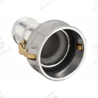 Cam and Groove Coupling: 4 in Coupling Size, 3 in Hose Fitting Size, 7 5/8 in Overall Lg, Nitrile (MPN 4030-C-AL). Key specifications — Fitting Type: Male Hose Shank; Gasket Material: Nitrile; Brand: DIXON VALVE & COUPLING.