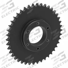 TSUBAKI Single Strand Sprocket: For 40 Chain, 42 Teeth, 6.691 in Pitch Dia, 6.97 in Outside Dia (MPN 40SDS42). Key specifications — Brand: TSUBAKI; Required Bushing Series: SDS.