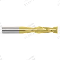 APPROVED VENDOR Square End Mill: Carbide, TiN Coated, 2 Flute, 5/16" Mill Dia, 1-1/8" LOC, 3" OAL (MPN 213-001031)
