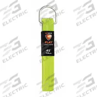 SOF SOLE Boot and Shoe Laces: 84741, Neon Yellow, Polyester, 45 in Overall Lg, Flat, Tie, 1 PR. Key specifications — Color: Neon Yellow; Brand: SOF SOLE; Lace Type: Tie; Material: Polyester.