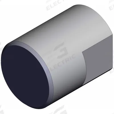 SMC Rod End Cap: CJ, CJ2-Z, CDJ2D16-50Z-NW-M9BW-B - End Caps for Round Body Air Cylinders