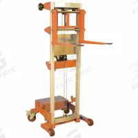 WESCO Winch Lift: 500 lb, 22 1/2 in L x 4 in W Fork, 47 in L x 29 in W x 68 in H Overall Dim, Cable (MPN 273517). Key specifications — Width Across Forks: 4 in; Brand: WESCO.