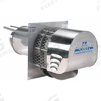 Power Venter: For Furnaces, For 4 in to 5 in Pipe, 0.004 cfm @ 0.0 in SP, Stainless Steel Wheel (MPN SWG-5S). Key specifications — Manufacturer Part Number: SWG-5S; Wheel Material: Stainless Steel; Brand: FIELD CONTROLS; Compatible with Brand: Universal; Current: 1.3 A; Application: Furnaces; Includes: Two Piece Backing Plate; Standards: UL Listed.