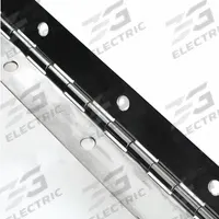 MONROE PMP Piano Hinge: Stainless Steel, 72 in Leaf Ht, 1 1/16 in Leaf Wd, Through Hole (MPN CS24010672GA). Key specifications — Material: Stainless Steel.