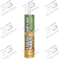 LIQUID NAILS Construction Adhesive: Subfloor & Deck, 10 fl oz, Cartridge, Tan (MPN LN-602). Key specifications — Adhesive Color: Tan.
