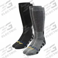STABIL Socks: Crew, Unisex, Black/Gray, Cotton/Nylon/Polyester/Spandex (MPN 13710). Key specifications — Socks Primary Material: Nylon; Brand: STABIL; Color: Black.