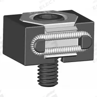 MITEE-BITE Single Wedge Clamp: Stainless Steel, Smooth Face, 5/16"-18 Bolt (MPN 47103). Key specifications — Manufacturer Part Number: 47103; Brand: MITEE-BITE PRODUCTS INC.