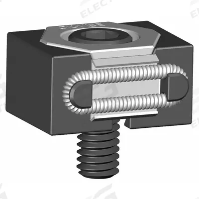 MITEE-BITE PRODUCTS INC Single Wedge Clamp: Stainless Steel, Smooth Face - OK-Vise Clamps