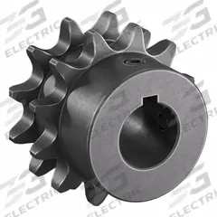 TRITAN Roller Chain Sprocket: 40-2, For 1/2 in Chain Pitch, 3/4 in Bore Dia, 12 Teeth, Steel (MPN D40BS12H X 3/4). Key specifications — Brand: TRITAN.
