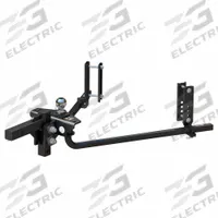 CURT Trailer Hitch: 42 in Overall Lg, 14 1/2 in Overall Wd, Trailer Ball and Shank (MPN 17601)