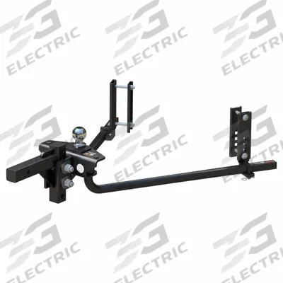 CURT Trailer Hitch: 42 in Overall Lg, 14 1/2 in Overall Wd, Trailer Ball and Shank (MPN 17601) - Fleet and Vehicle Maintenance
