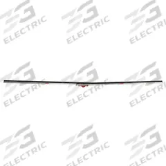 ZIPWALL Adustable Tapeless Seal: Tapeless Seal, 3 in Wd, 53 in Lg, 4 in Ht, Aluminum/Foam/Plastic (MPN SPN). Key specifications — Product Type: Tapeless Seal; Material: Aluminum; Color: Silver; Black; Includes: Adjustable Tapeless Seal; Brand: ZIPWALL.