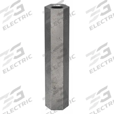 APPROVED VENDOR Standoff: Metric, Female x Female, Hex, Steel, Not Graded, Zinc-Plated - Steel Female x Female Standoffs