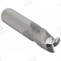 CLEVELAND Square End Mill: Carbide, 3 Flute, 1/2" Mill Dia, 1" LOC, 3" OAL (MPN C61684)