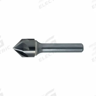 KEO Countersink: 82°, 6 Flute, 1/2 in Body Dia - Smooth-Finish Six-Flute Countersinks