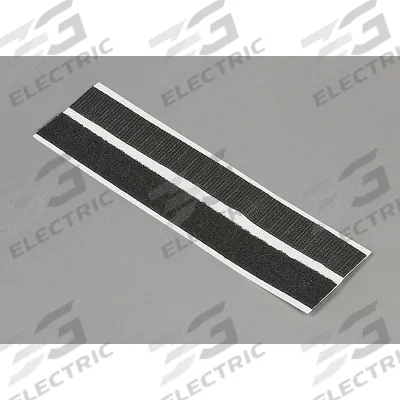 APPROVED VENDOR Hook-and-Loop Fastener: Roll, Black, Hook-and-Loop, 3/4 in Overall Wd - Hook & Loop Rolls
