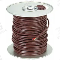 SOUTHWIRE Thermostat Wire: 20 AWG Conductor Size, 6 Conductors, 250 ft Overall Lg, 150 V Volt, CL2 (MPN 552060407)