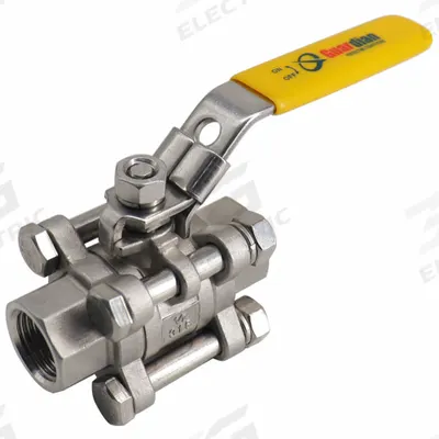 APPROVED VENDOR Manual Two-Way Ball Valve: 3/8 in, 316 Stainless Steel, Straight Valve Body - Stainless Steel Ball Valves