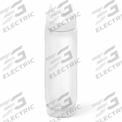 VOLLRATH Squeeze Bottle: 24 oz Capacity, 2 1/8 in Opening Dia, 10 3/4 in Overall Ht - Standard Squeeze Bottles