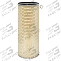 BALDWIN FILTERS Automotive Air Filter: Round-Oval, Engine, Round, Axial Seal, 15/16 in Inside Dia (MPN PA2457). Key specifications — Brand: BALDWIN FILTERS; Compatible Vehicle Make: Michigan; Baldwin Interchange: PA2457.