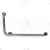 APPROVED VENDOR Wall Grab Bar: Angled, 32 in Lg, 1 1/2 in Dia, Stainless Steel, Unfinished (MPN 3P921). Key specifications — Brand: APPROVED VENDOR; Mount Orientation: Right-Hand.