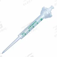 GLOBE SCIENTIFIC Dispenser Syringe Tip: Sterile, 250 ul Capacity, Bulk Bag, No Filter, Clear, 100 (MPN 3926S). Key specifications — Autoclavable: Not Autoclave Compatible; Brand: GLOBE SCIENTIFIC; Color: Clear; Disposability: Single-Use; Material: Polypropylene; Sterility: Sterile; For Pipette Type: Repeat Volume Pipettor; Includes Filter: No Filter.