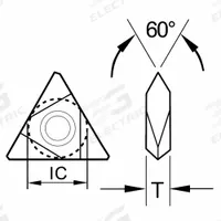 ULTRA-DEX USA Triangle Turning Insert: TNMA-43NV (MPN 913-000-469). Key specifications — attr257938: TNMA-43NV.