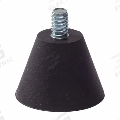GAST Rubber Foot: AF713A, Rubber Foot - Pneumatics