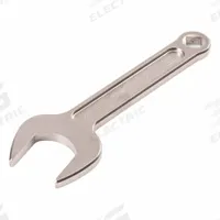 TEKTON Open End Wrench: Chromium Molybdenum Steel, Satin, 28 mm Head Size, 6 1/4 in Overall Lg (MPN WSE14428). Key specifications — attr309776: No; attr309781: Satin; attr309780: Chromium Molybdenum Steel; attr324939: TEKTON.