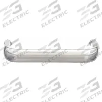 MONROE PMP Pull Handle: Threaded Holes, Aluminum, Silver, #10-32 Screw Size, 0.28 in (MPN PH-0150). Key specifications — Brand: MONROE PMP; Projection Type: Non-Recessed; Material: Aluminum; Finish: Dull; Color: Silver; Folding Type: Fixed; Mounting Type: Threaded Holes; Screw Size: #10-32.