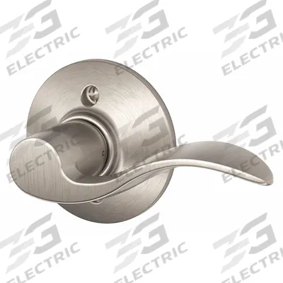 SCHLAGE Door Lockset: Dummy Lever Locksets, Nickel