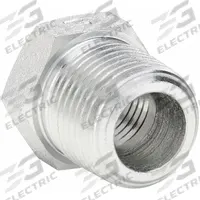 PARKER Metal Pipe Straight: Straight, Steel, 1 in x 3/4 in, Male NPT Threaded x Female NPT Threaded (MPN 1 X 3/4 PTR-S). Key specifications — Brand: PARKER; Maximum Operating Pressure: 4,000 psi; Connector Type: Adapter; (DO NOT SEND) Manufacturer Location: Globally Sourced; Fitting Pipe Size: 1 in x 3/4 in.