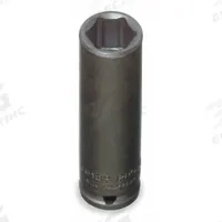 PROTO Impact Socket: 1/4 in Drive Size, Metric, 13 mm Socket Size, 6-Point, Deep, 2 in Overall Lg (MPN J6513MH). Key specifications — attr1215501: PROTO; attr1215515: Black Oxide; attr1215518: 13 mm.